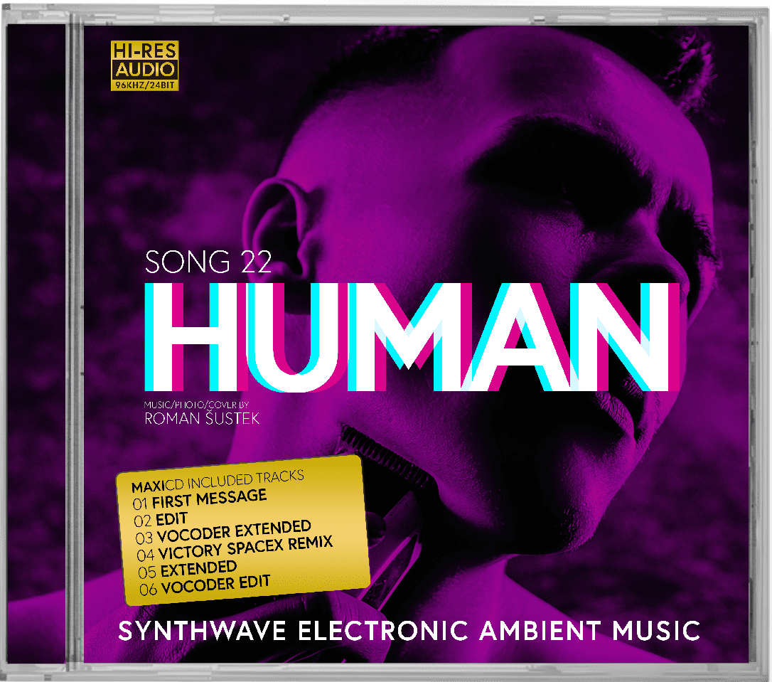 ep single HUMAN soundtrack from art retro exhibition